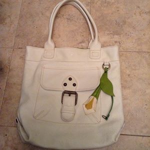 Genuine leather large handbag ITALY